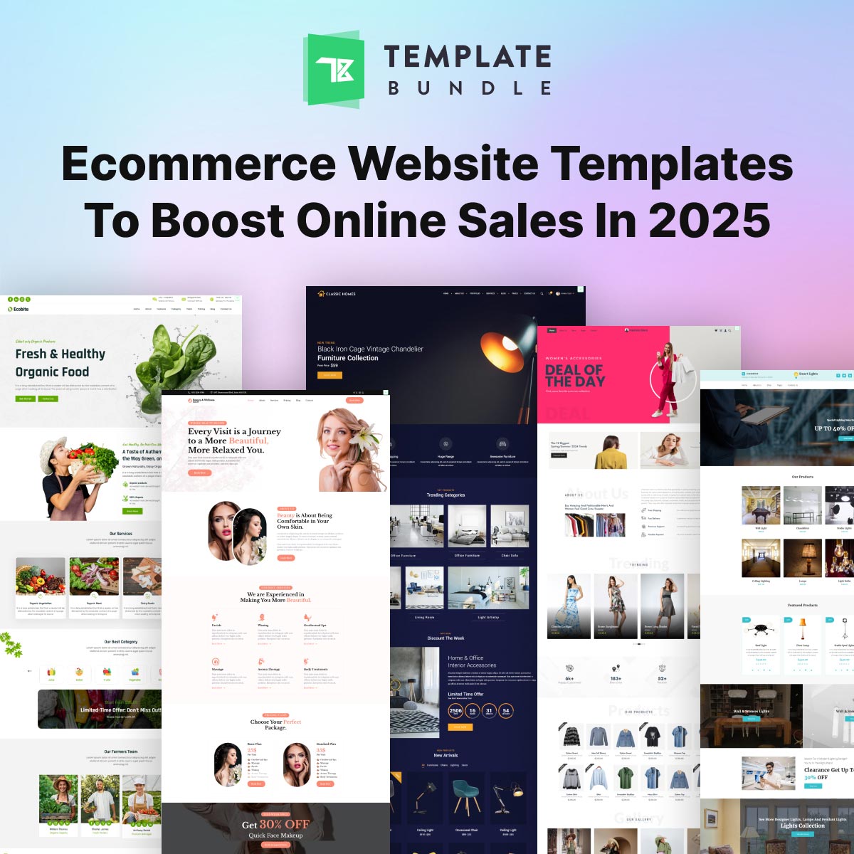 Ecommerce Website Templates to Boost Online Sales