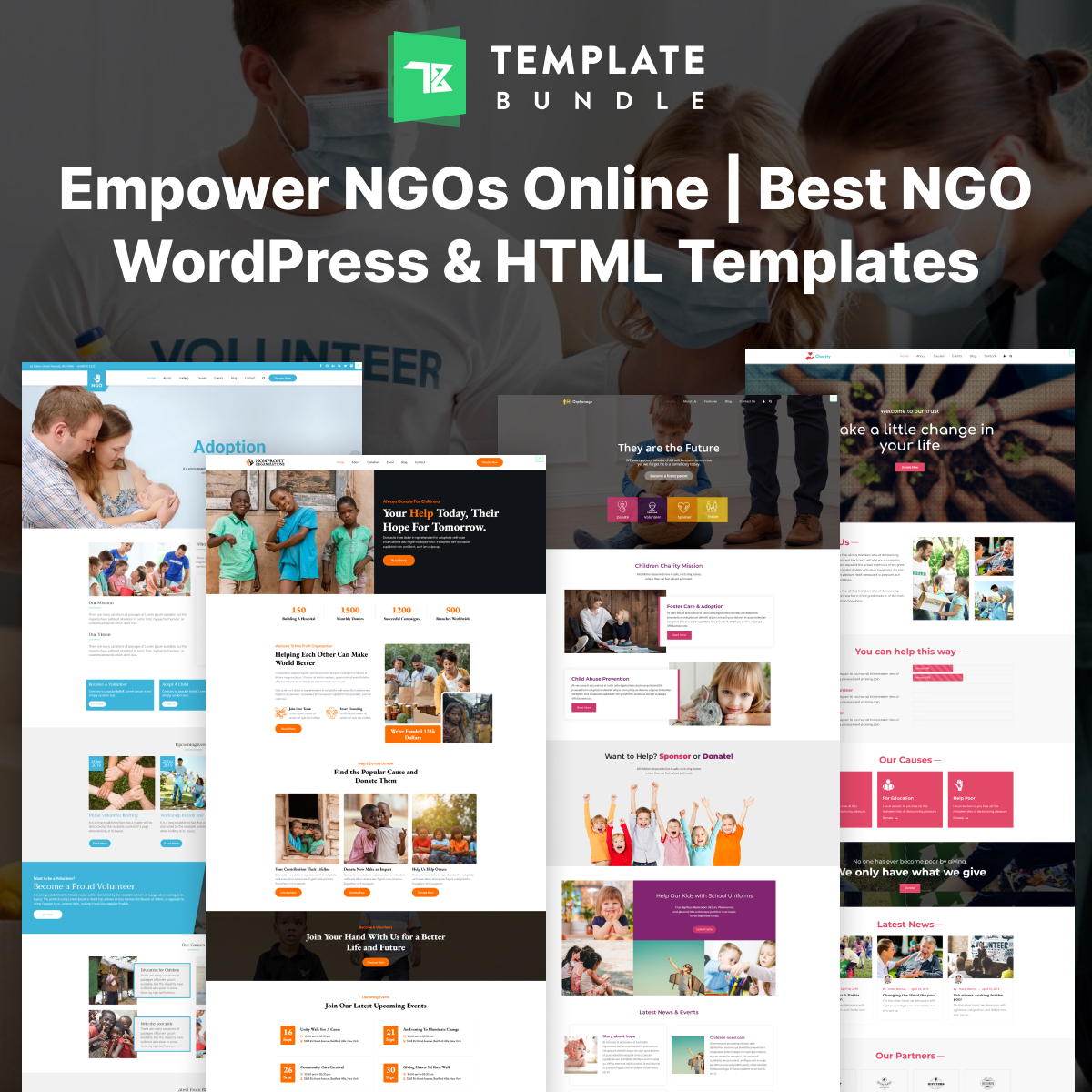 NGOs Online | Best NGO WordPress & HTML Templates