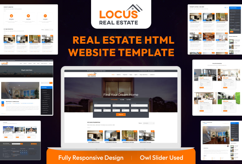 Locus Real Estate Html Template