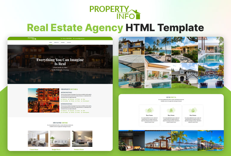 Property Info Real Estate Agency Html Template