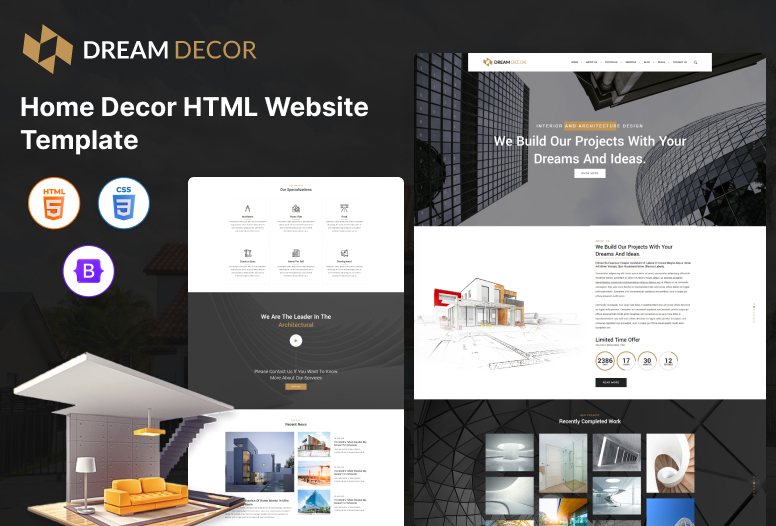 Dream Decor Html Template