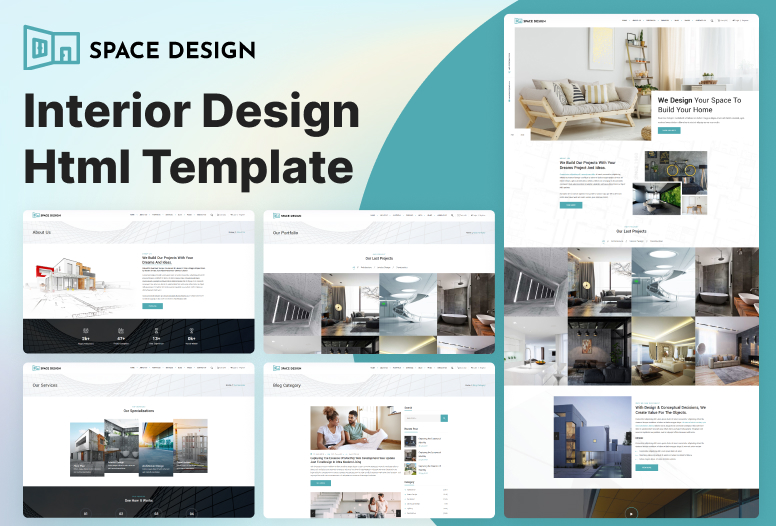 Space Design – Interior Design Html Template