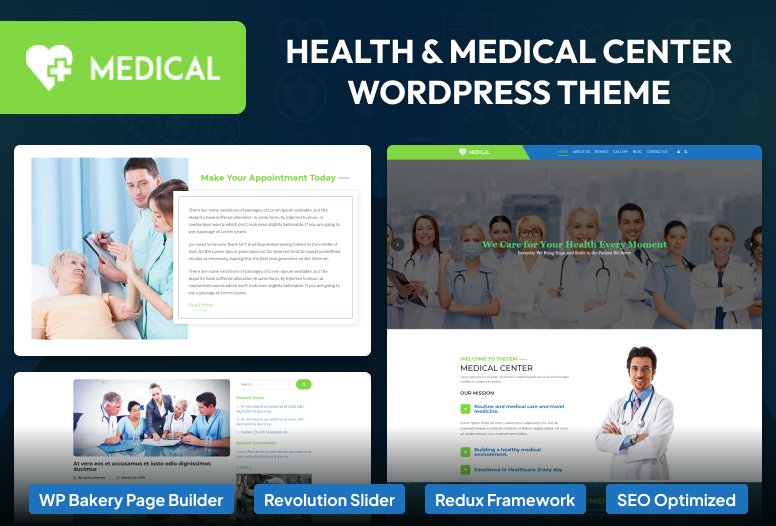 Medical - Health Center WordPress Theme Medical health center wordpress theme